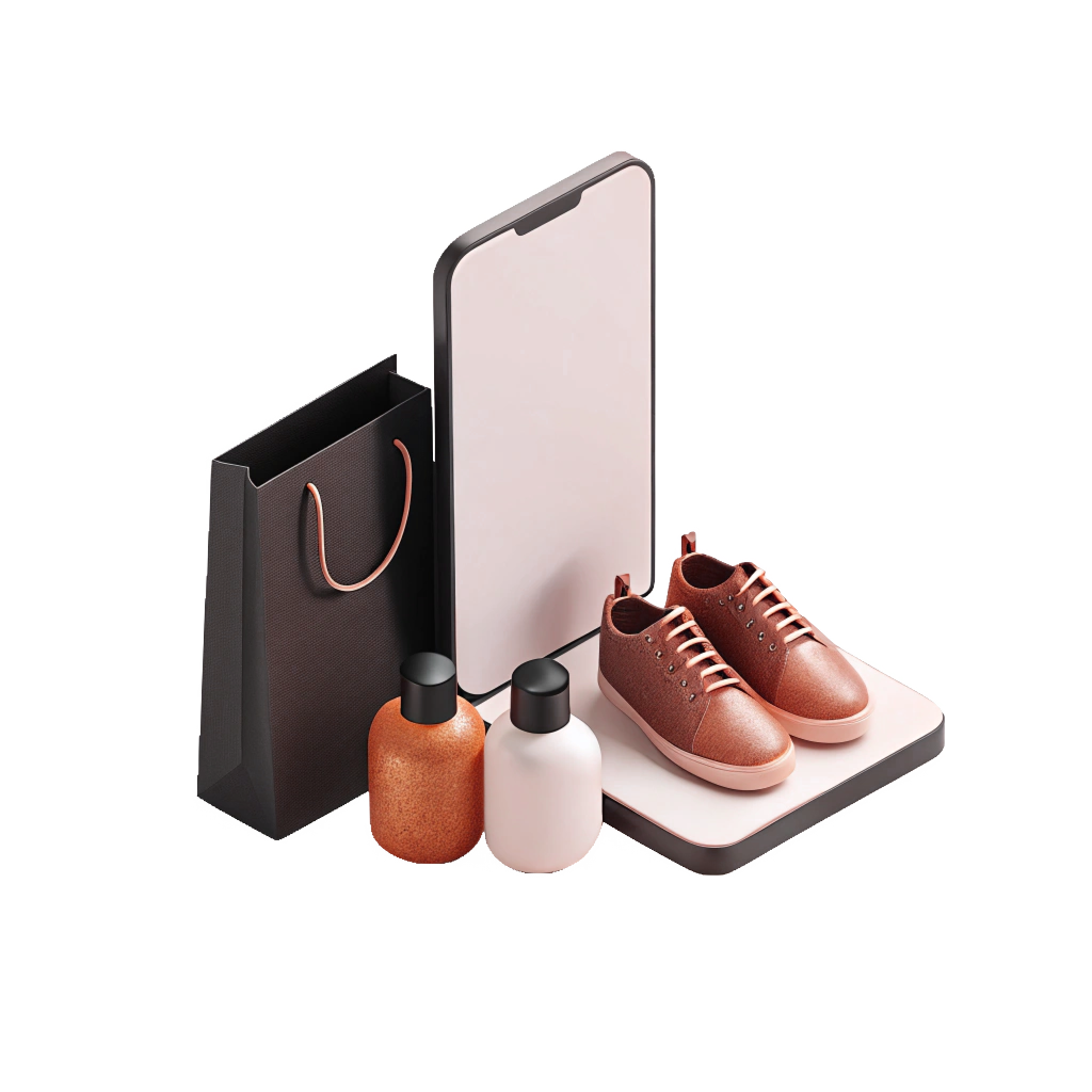 A 3D icon for e-commerce and retail brands